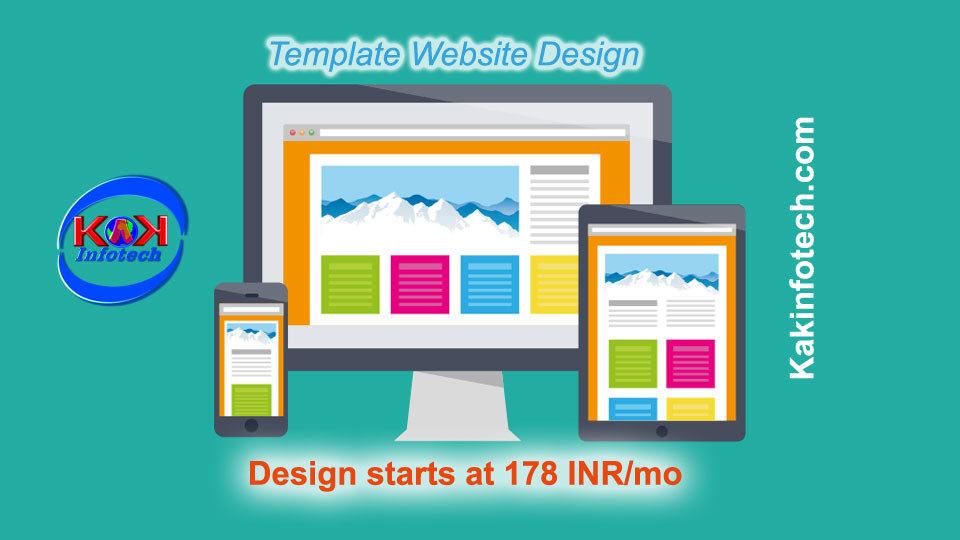 Website design template